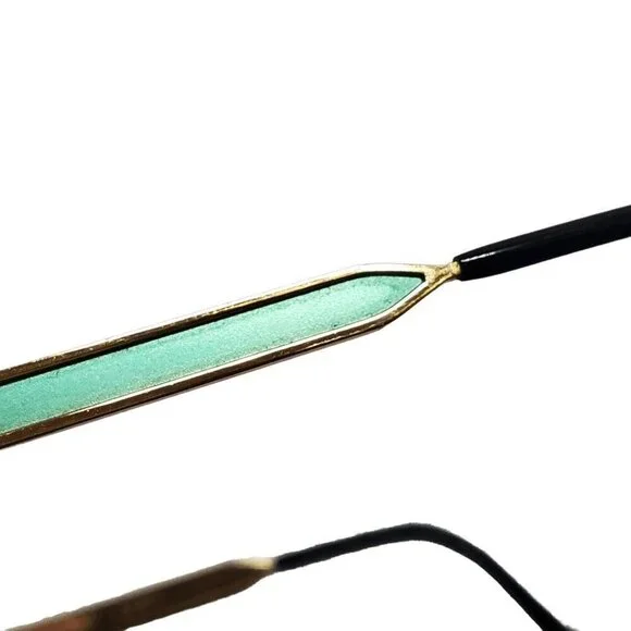 THIERRY LASRY Women's TIPSY Pink Gold Turquoise Sunglasses Frames Only - Picture 10 of 12